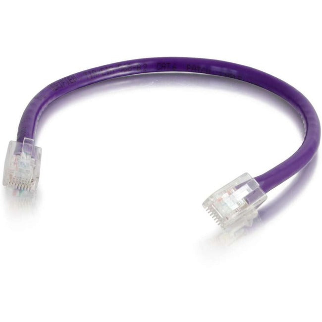 C2G 12Ft Cat6 Non-Booted Unshielded (Utp) Network Patch Cable - Purple