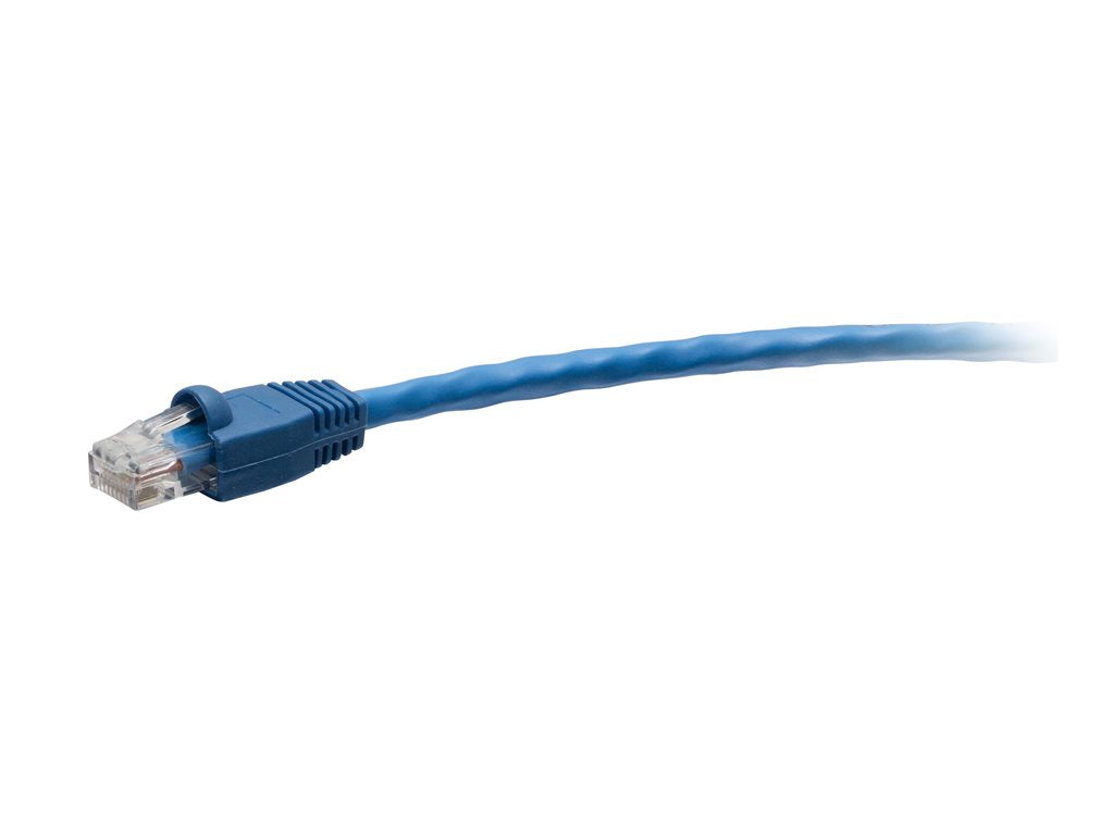 C2G 15ft Cat6 Snagless Unshielded Ethernet Cable - TAA Compliant F-Series - Blue - Network cable - TAA Compliant - RJ-45 (M) C2G43456