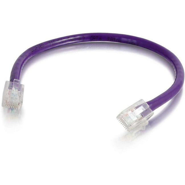 C2G 2Ft Cat6 Non-Booted Unshielded (Utp) Network Patch Cable - Purple
