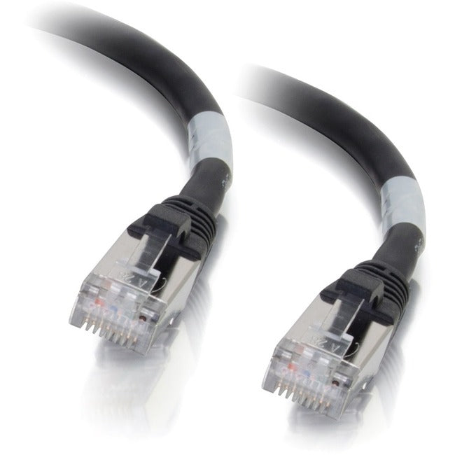 C2G 2Ft Cat6A Snagless Shielded (Stp) Network Patch Cable - Black