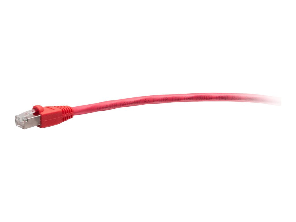 C2G 2ft Cat6 Snagless Shielded Ethernet Cable - TAA Compliant F-Series - Red - Patch cable - TAA Compliant - RJ-45 (M) to RJ-45 C2G43751
