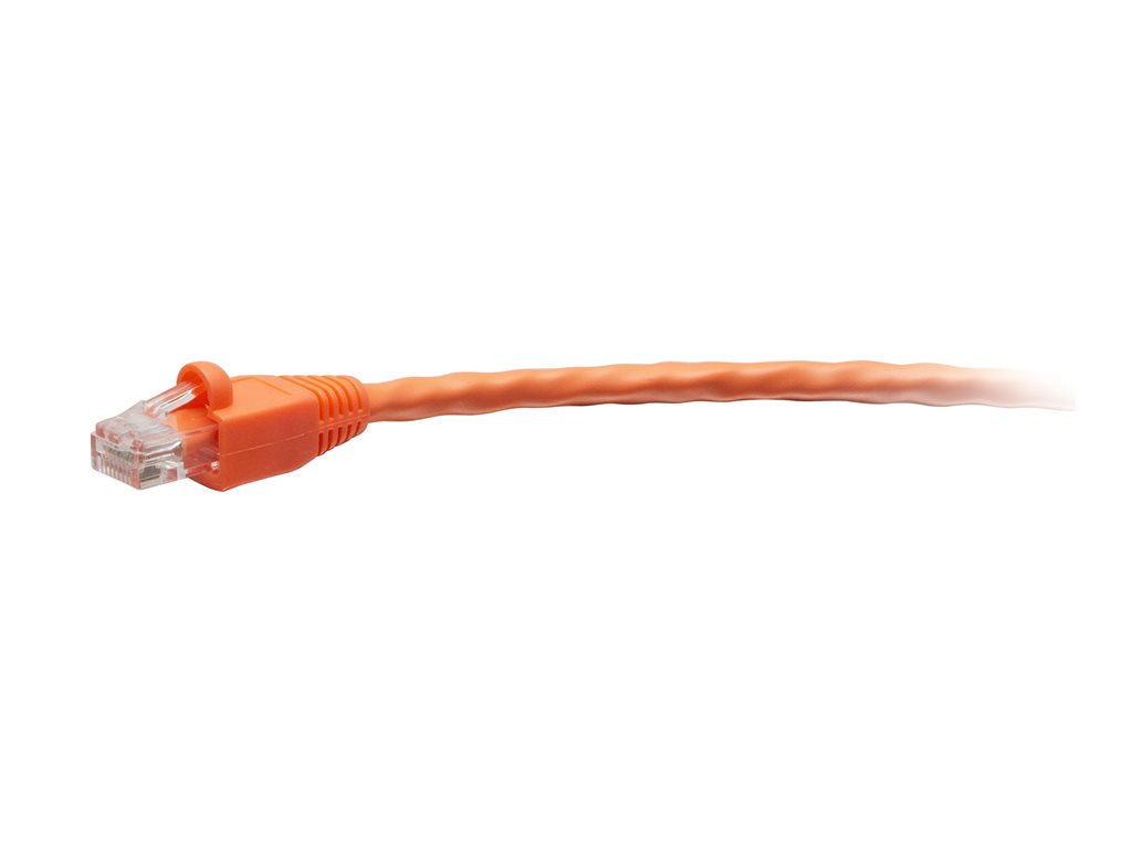 C2G 2ft Cat6 Snagless Unshielded Ethernet Cable - TAA Compliant F-Series - Orange - Network cable - TAA Compliant - RJ-45 (M) C2G43529