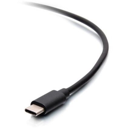 C2G 3ft USB-C Male to Lightning Male Sync and Charging Cable - Black