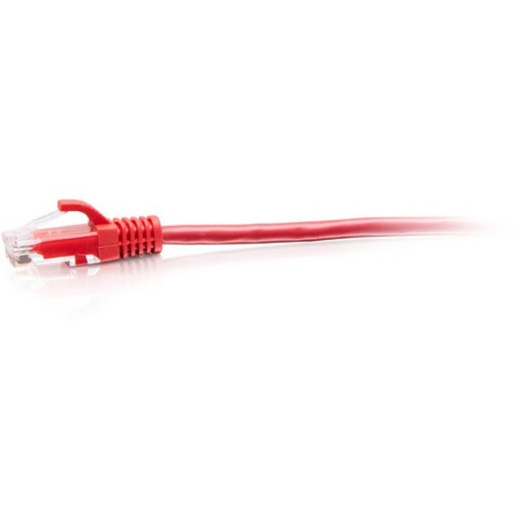 C2G 5ft Cat6a Snagless Unshielded (UTP) Slim Ethernet Cable - Cat6a Slim Network Patch Cable - PoE - Red C2G30162