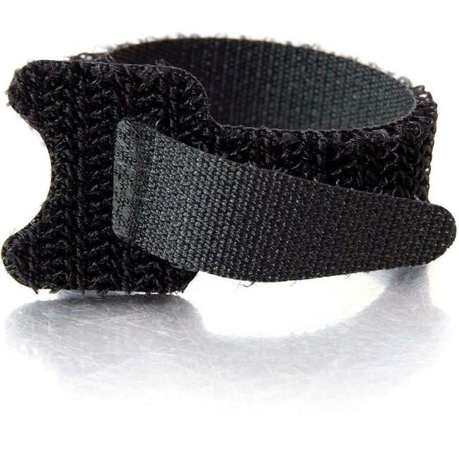 C2G 6In Hook And Loop Cable Management Wraps Multipack (12 Pack) - Black Cable W