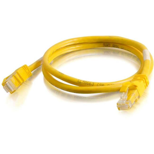 C2G 7Ft Cat6 Snagless Crossover Unshielded (Utp) Network Patch Cable - Yellow