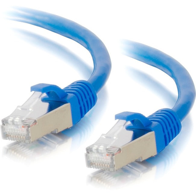 C2G 9Ft Cat6A Snagless Shielded (Stp) Network Patch Cable - Blue
