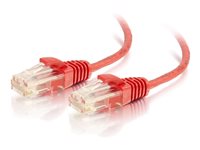 C2G CAT6 UTP Cable 15FT Red 28AWG