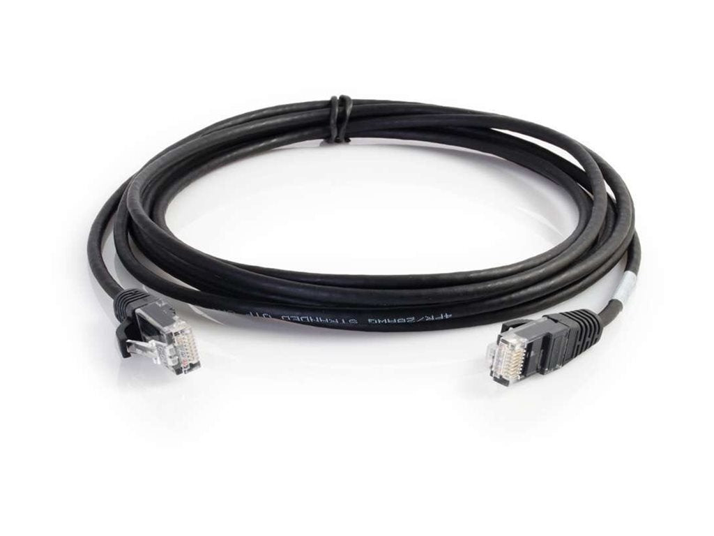 C2G Cat6 Snagless Slim Patch Cable 15ft Black