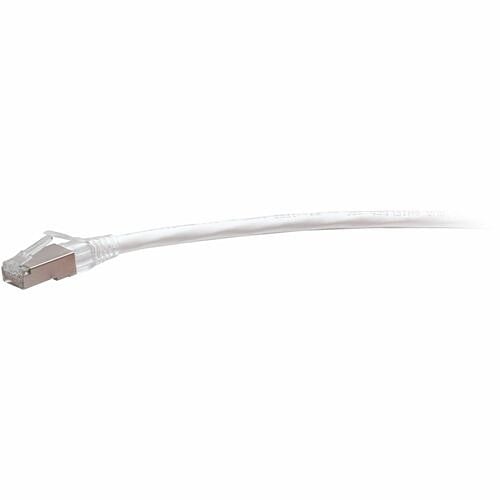 C2G F-Series Cat6A 2ft Snagless Shielded Network Cable