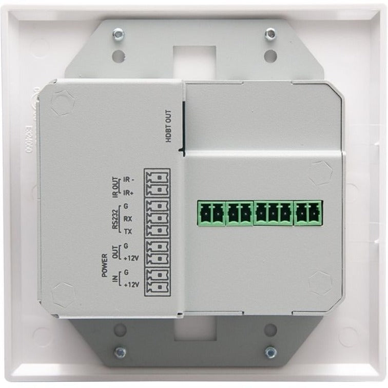 C2G HDBaseT HDMI Extender + VGA, 3.5mm, RS232 and IR over Cat - Dual Gang HDMI Wall Plate Transmitter - 4K 60Hz C2G30017