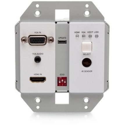 C2G HDBaseT HDMI Extender + VGA, 3.5mm, RS232, and IR over Cat Transmitter - 1 Input