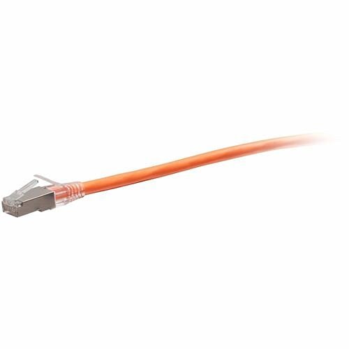C2G QS 6IN/0.15M ORG BOOTED C6A STP CM TAA