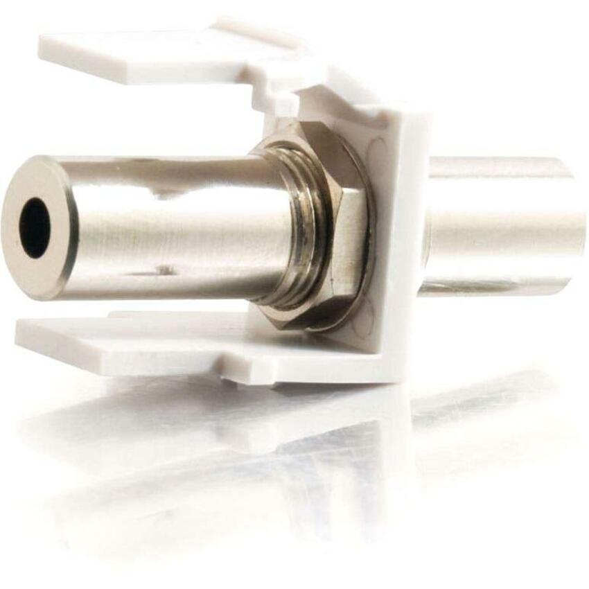 C2G Snap-In 3.5Mm Stereo F/F Keystone Insert Module - White
