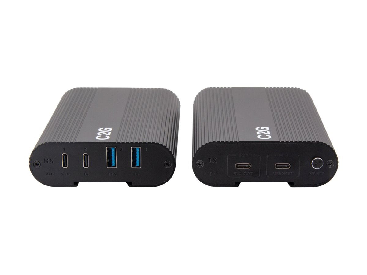 C2G Superbooster 2X4 USB Over Cat6a Extender Switch
