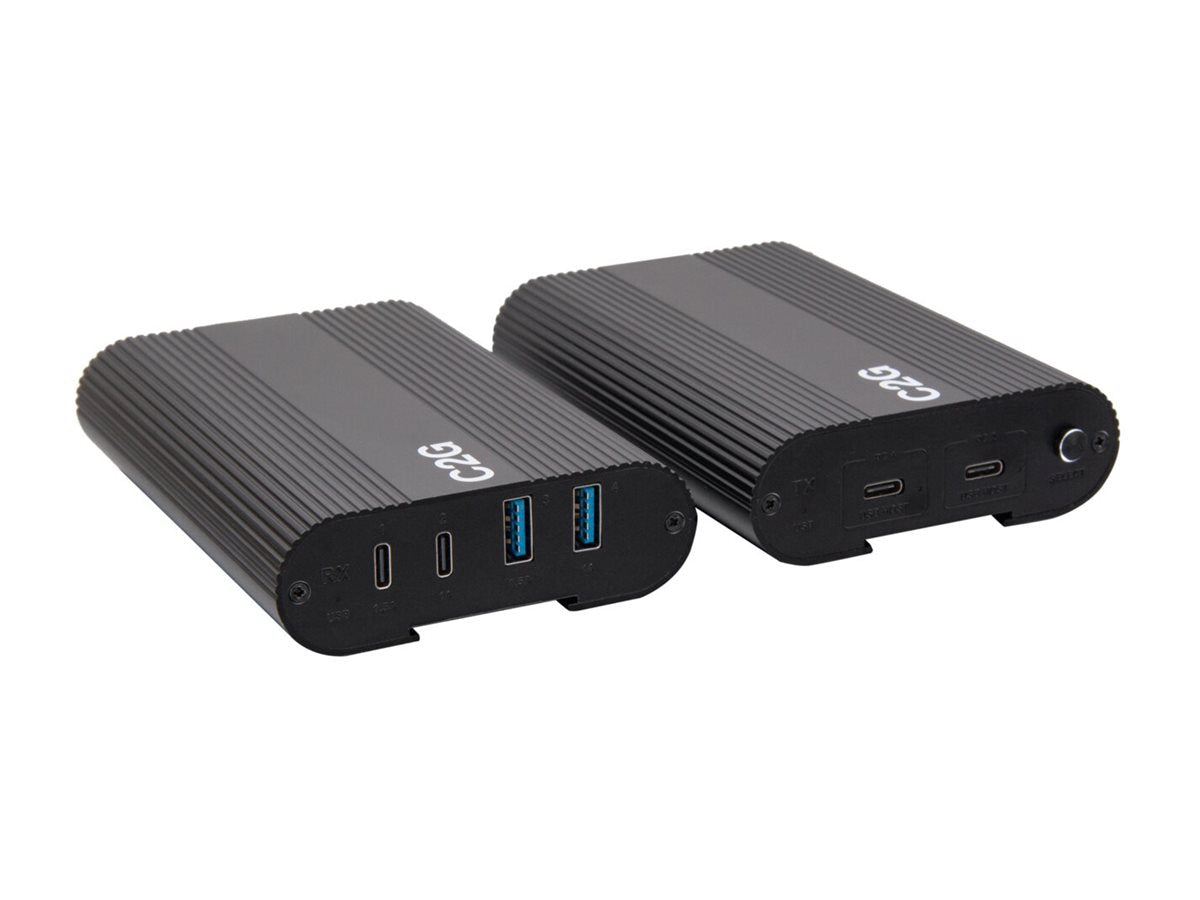 C2G Superbooster 2X4 USB Over Cat6a Extender Switch