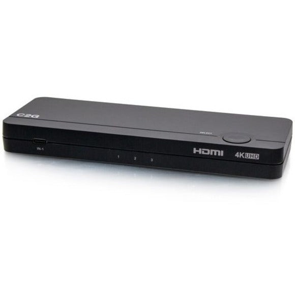 C2G USB C HDMI KVM Switch - 3-Input USB to 4K HDMI Out - Power Delivery - 3 Computer(s) -