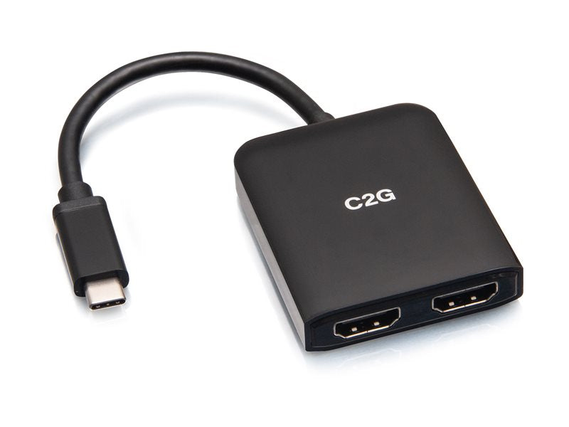 C2G USB-C to 2 Port HDMI MST Hub