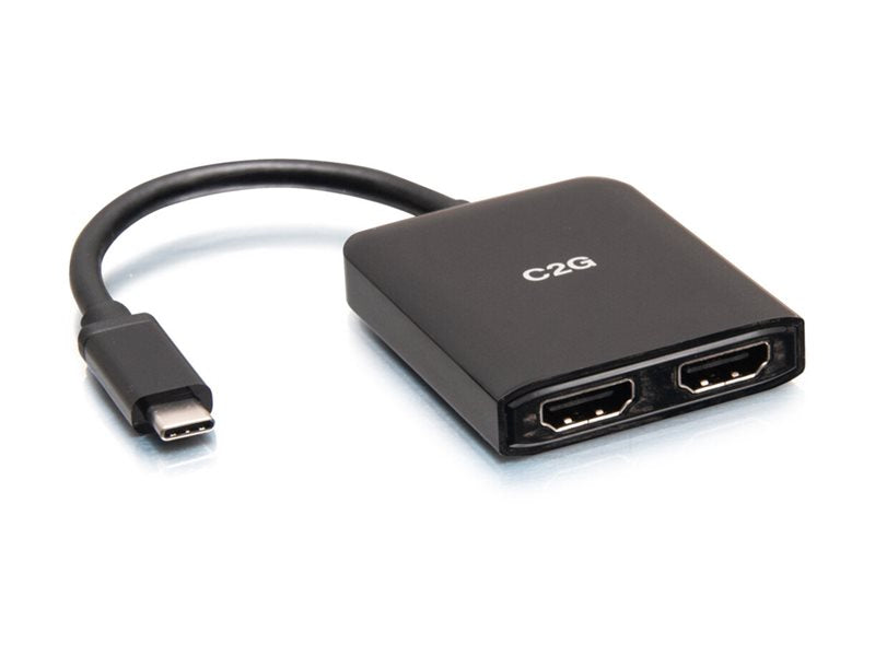 C2G USB-C to 2 Port HDMI MST Hub
