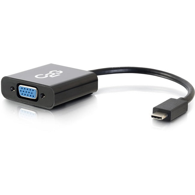 C2G Usb 3.1 Usb C To Vga Video Adapter - Black - Taa - Usb To Vga Adapter - Usb