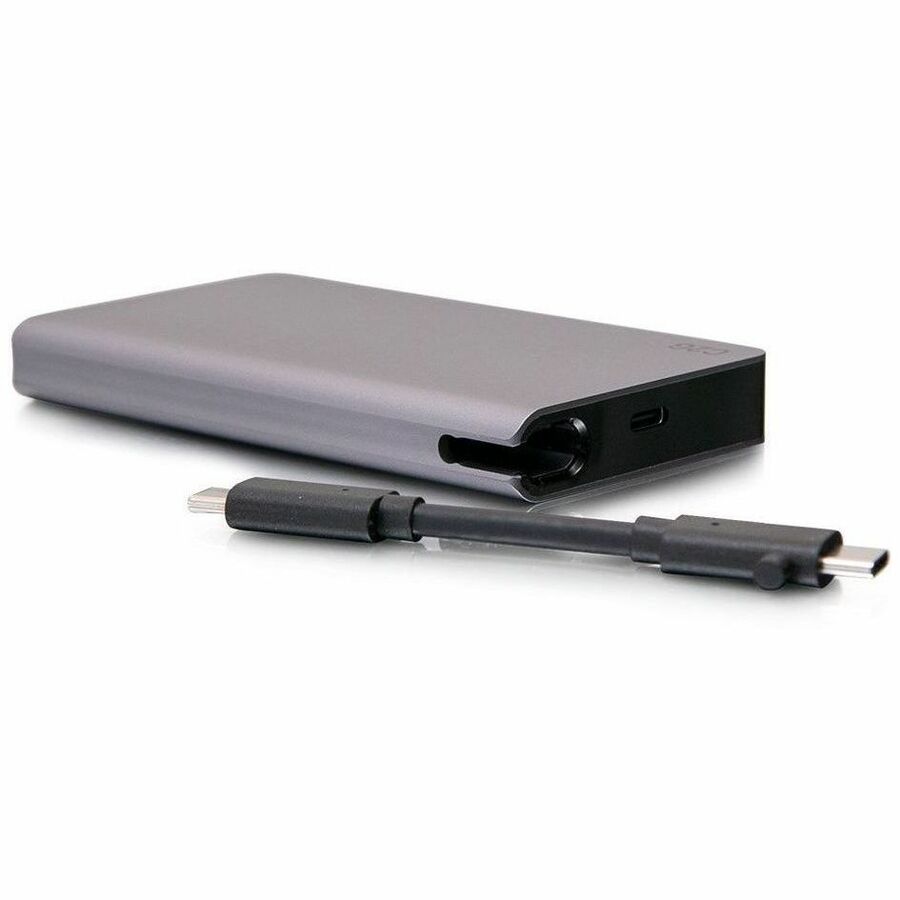 C2G Usb-C 5-In-1 Compact Dock With Hdmi, 2X Usb-A, Ethernet, And Usb-C Power Delivery Up To 100W - 4K 30Hz