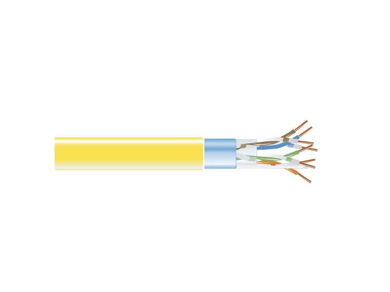 CAT5e Bulk Cable - 1000ft Shielded F/UTP Solid Ethernet Cable | Black Box EVNSL0504A-1000