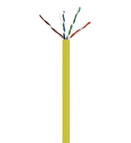 CAT6 550MHz NO SPLINE YELLOW WAV-CAT6V-CMR-YL