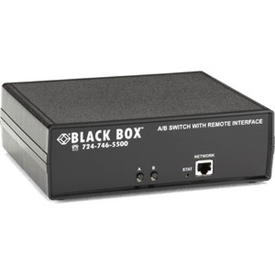 CAT6 A/B SWITCH - LATCHING RJ45 REMOTE CONTROLLED ETHERNET RS232, DRY CONTACT