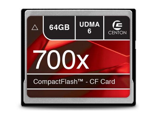 CENTON 64GB 700X Compact Flash Card High-Speed for Professionals