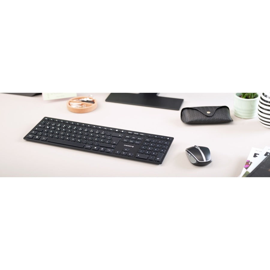 CHERRY KW 9100 SLIM Bluetooth, Wireless Keyboard JK-9100US-2