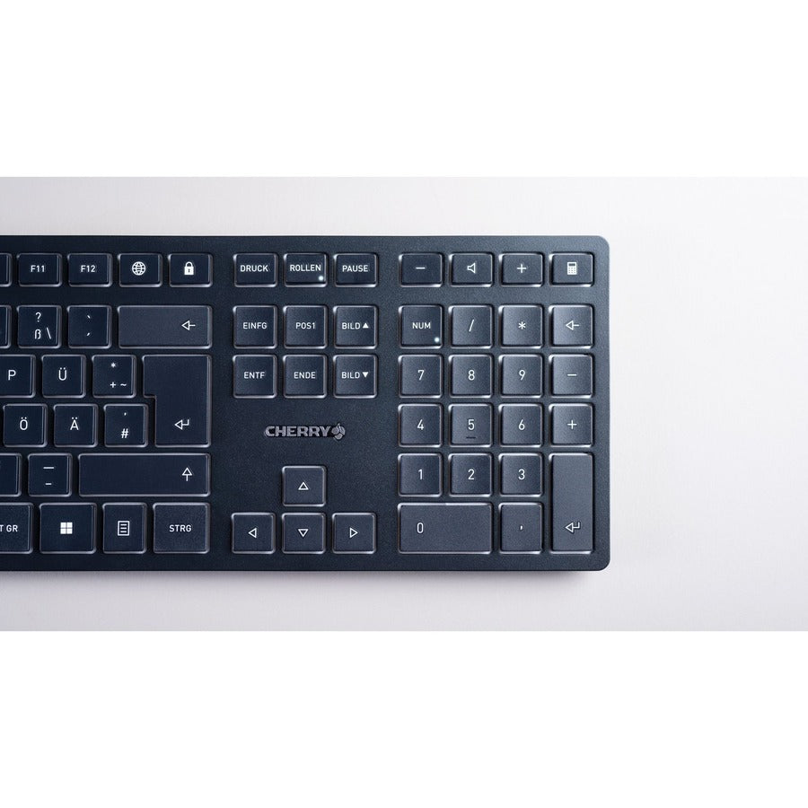 CHERRY KW 9100 SLIM Bluetooth, Wireless Keyboard JK-9100US-2