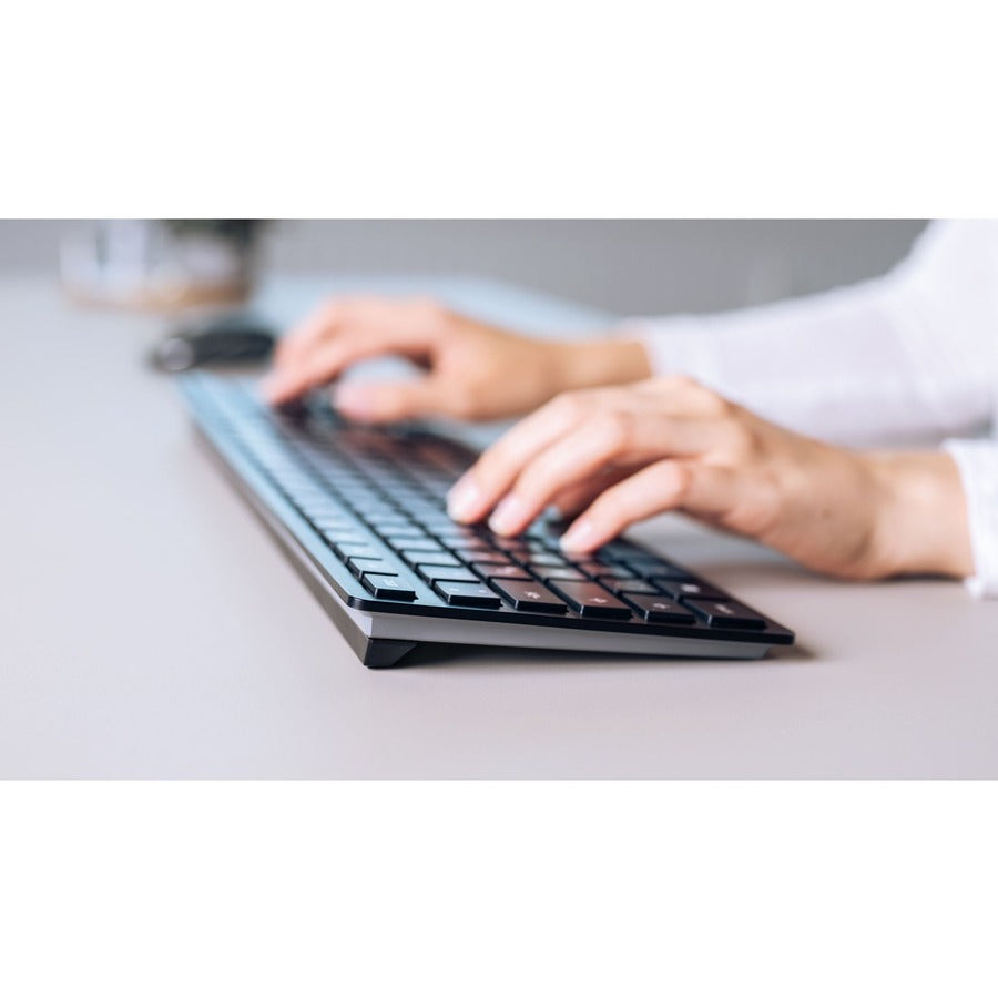 CHERRY KW 9100 SLIM Bluetooth, Wireless Keyboard JK-9100US-2