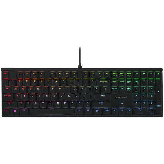 CHERRY MX 10.0N RGB Wired Mechanical Keyboard for Office and Gaming G8A-25010LVBUS-2