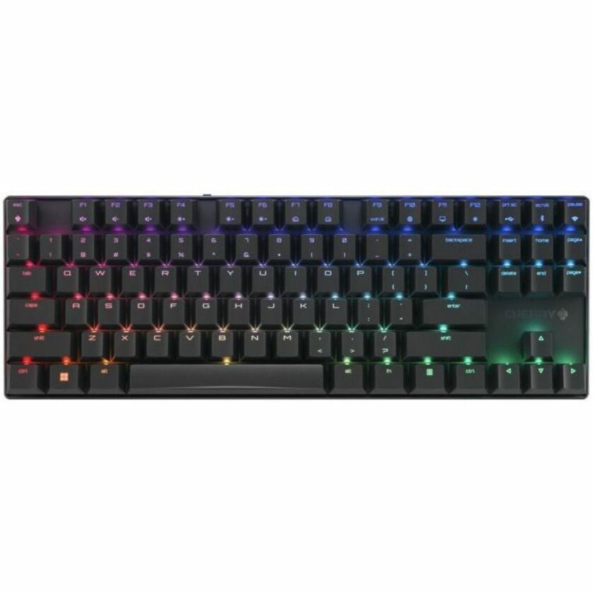 CHERRY MX 3.0S Wired RGB Keyboard, MX RED SWITCH, For Office And Gaming, Black G80-3874LYAUS-2