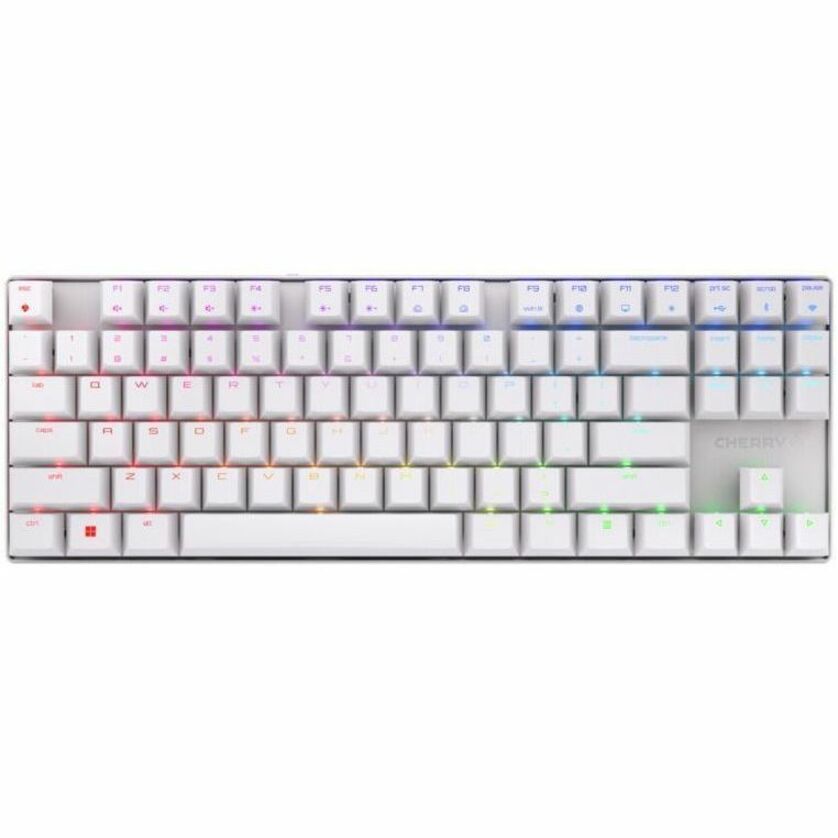 CHERRY MX 8.2 TKL, WIRELESS, MX RED RGB SWITCH, White G80-3882LYAUS-0