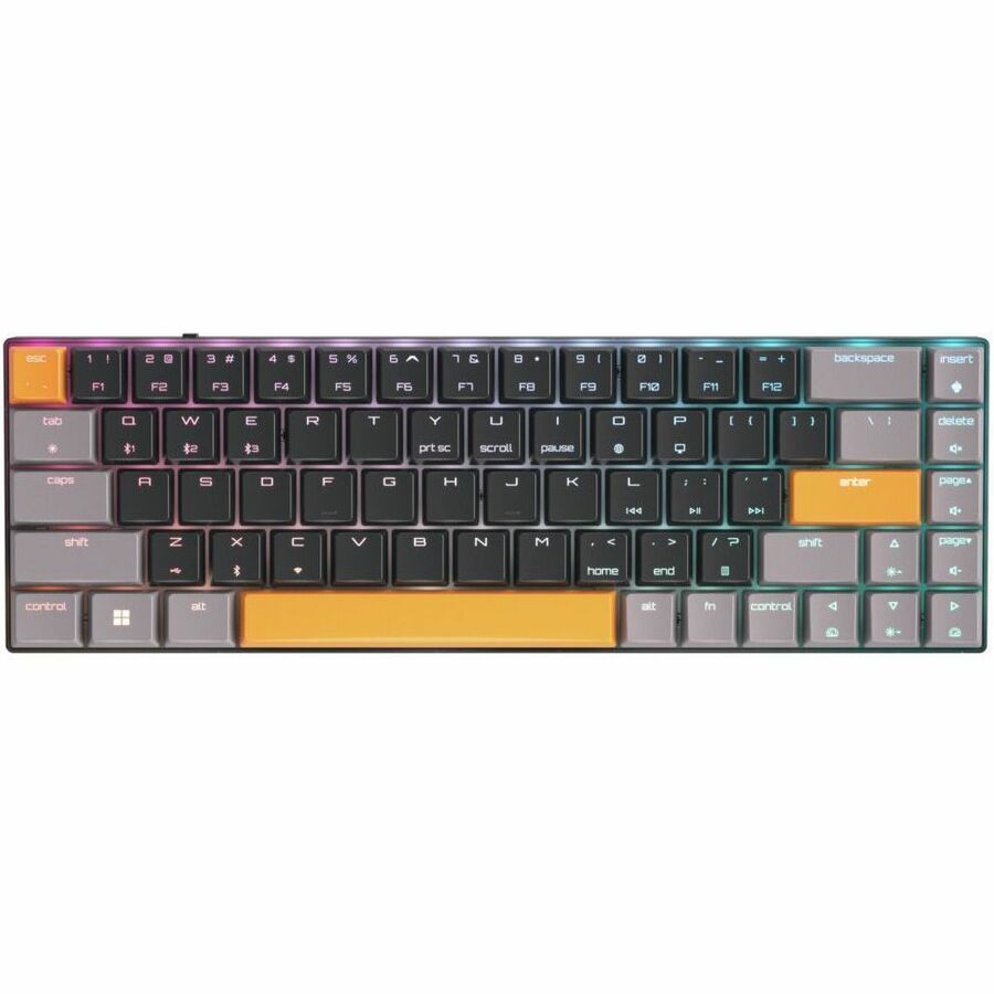 CHERRY MX-LP 2.1, WIRELESS, Bluetooth, MX LOW PROFILE SPEED RGB SWITCH, Black, For Office G80-3860LVAUS-2