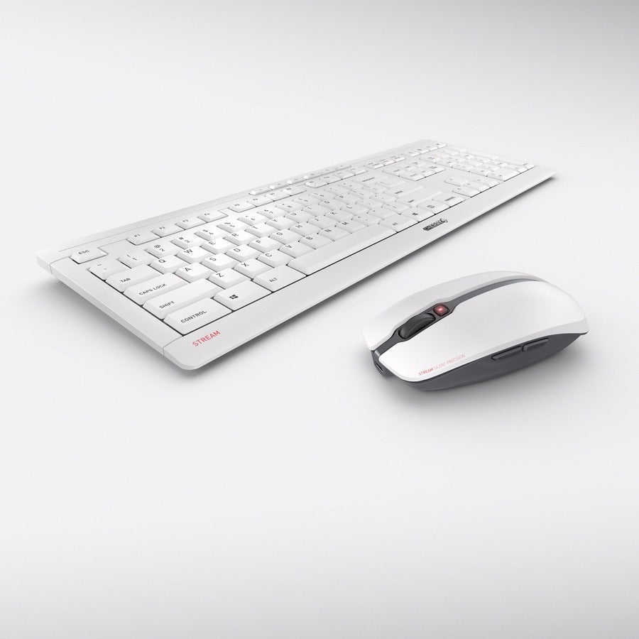 CHERRY STREAM DESKTOP RECHARGE Keyboard & Mouse Wireless Combo JD-8560US-0