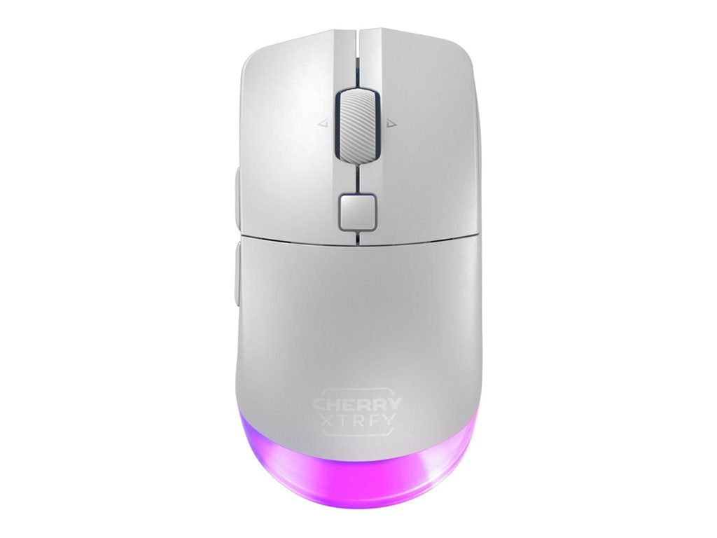CHERRY Xtrfy M50 - Mouse - ergonomic - optical - 5 buttons - wireless, wired - 2.4 GHz, Bluetooth 5.2 - USB wireless receiver JW-5000-0