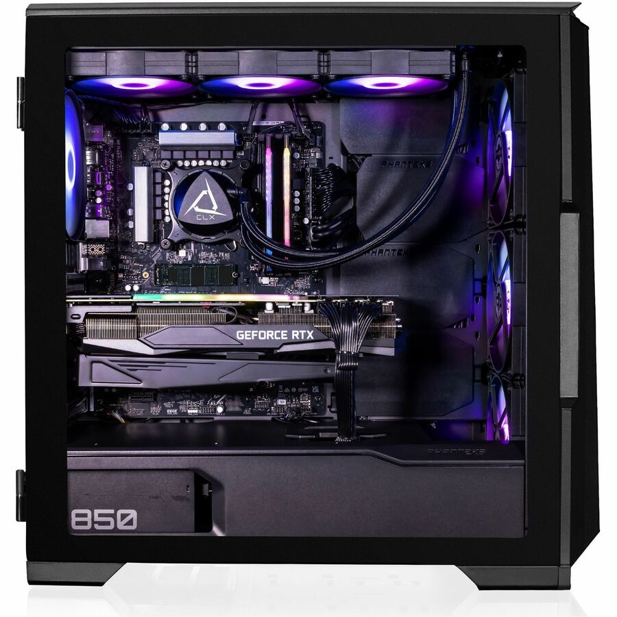 CLX SET Gaming Desktop - Liquid Cooled Intel Core i9 13900KF 3GHz 24-Core Processor, 32GB DDR5 Memory, GeForce RTX 4070 Ti 12GB GDDR6X Graphics, 1TB SSD, 4TB HDD, WiFi, Windows 11 Home 64-bit