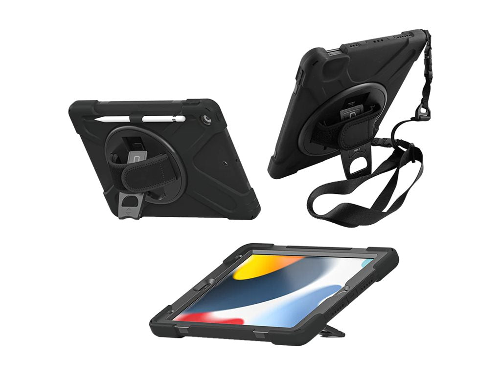CODi - Back cover for tablet - rugged - silicone, polycarbonate - red - for Apple iPad mini (6th generation)