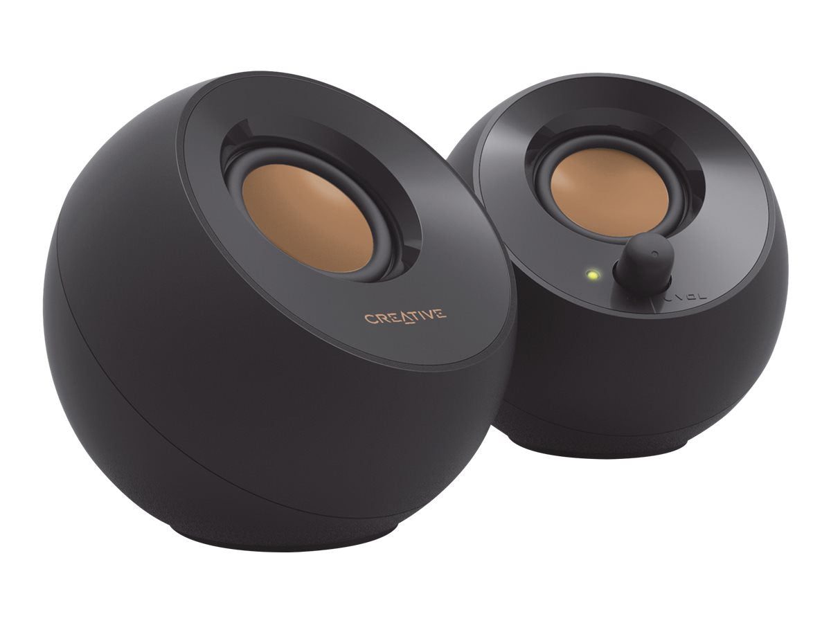 CREATIVE PEBBLE V2-SYS,SPKR CREATIVE PEBBLE V2 WW-R N BK,MODEL NO.MF1695,SPEAKER