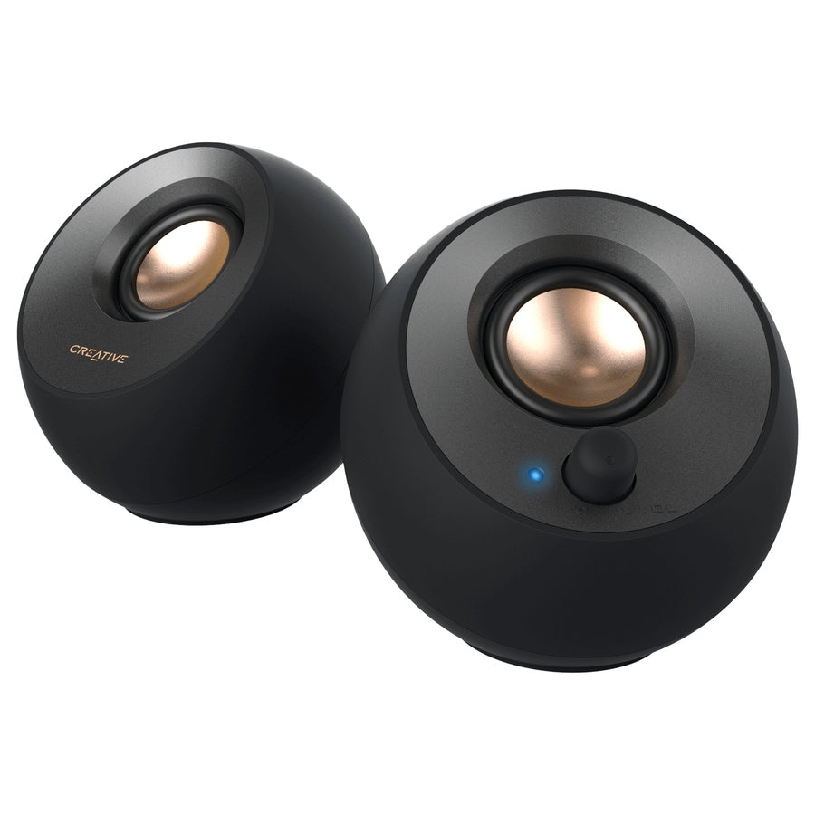 CREATIVE PEBBLE V2-SYS,SPKR CREATIVE PEBBLE V2 WW-R N BK,MODEL NO.MF1695,SPEAKER