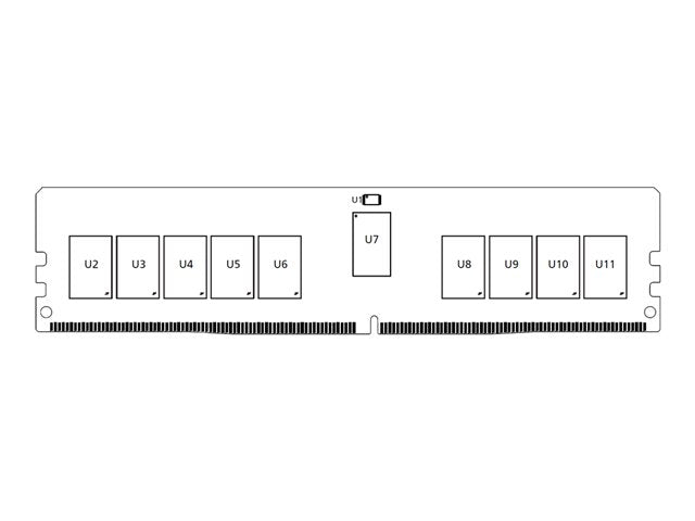 CRUCIAL/MICRON - IMSOURCING 16GB DDR4 SDRAM Memory Module MTA18ASF2G72PDZ-2G9E