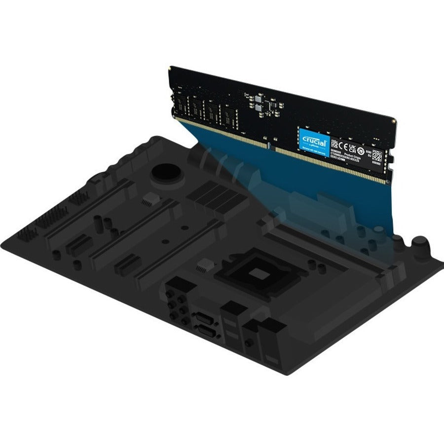 CRUCIAL/MICRON - IMSOURCING 32GB DDR5 SDRAM Memory Module CT32G48C40U5