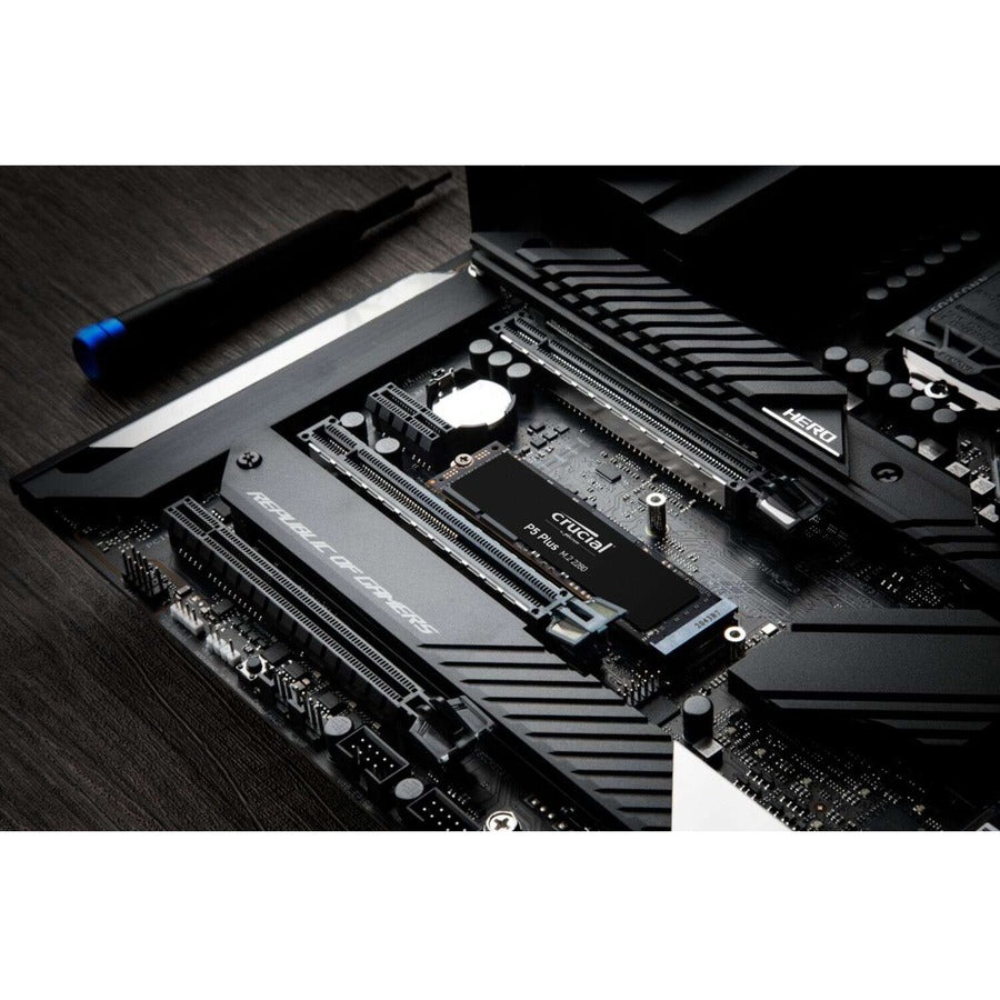 CRUCIAL/MICRON - IMSOURCING P5 Plus CT2000P5PSSD8 2 TB Solid State Drive - M.2 2280 Internal - PCI Express NVMe (PCI Express NVMe 4.0 x4)