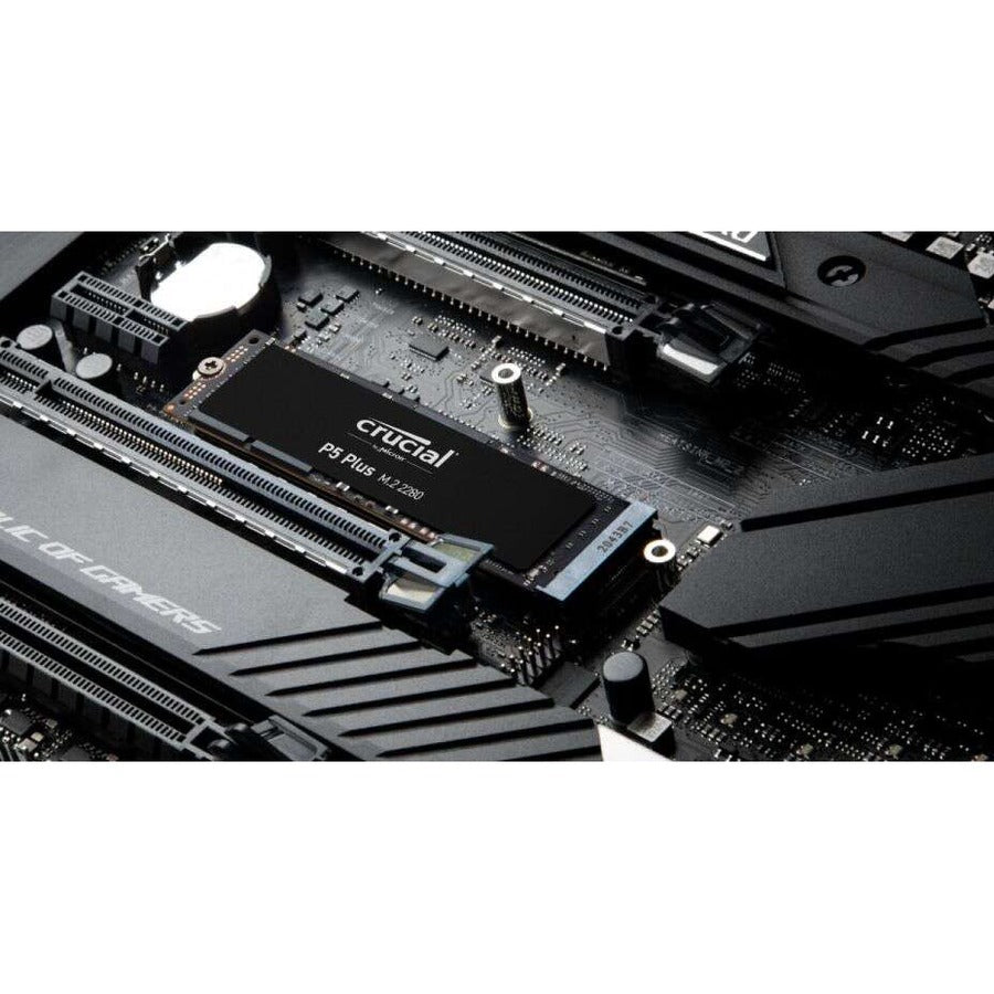 CRUCIAL/MICRON - IMSOURCING P5 Plus CT2000P5PSSD8 2 TB Solid State Drive - M.2 2280 Internal - PCI Express NVMe (PCI Express NVMe 4.0 x4)