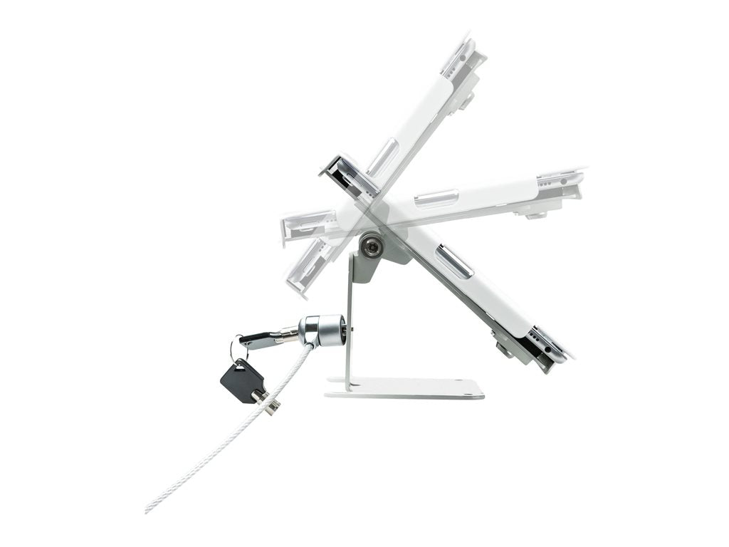 CTA Digital Locking Angle-Flip Stand - Stand - for tablet - lockable - metal - screen size: 10.5 - wall-mountable