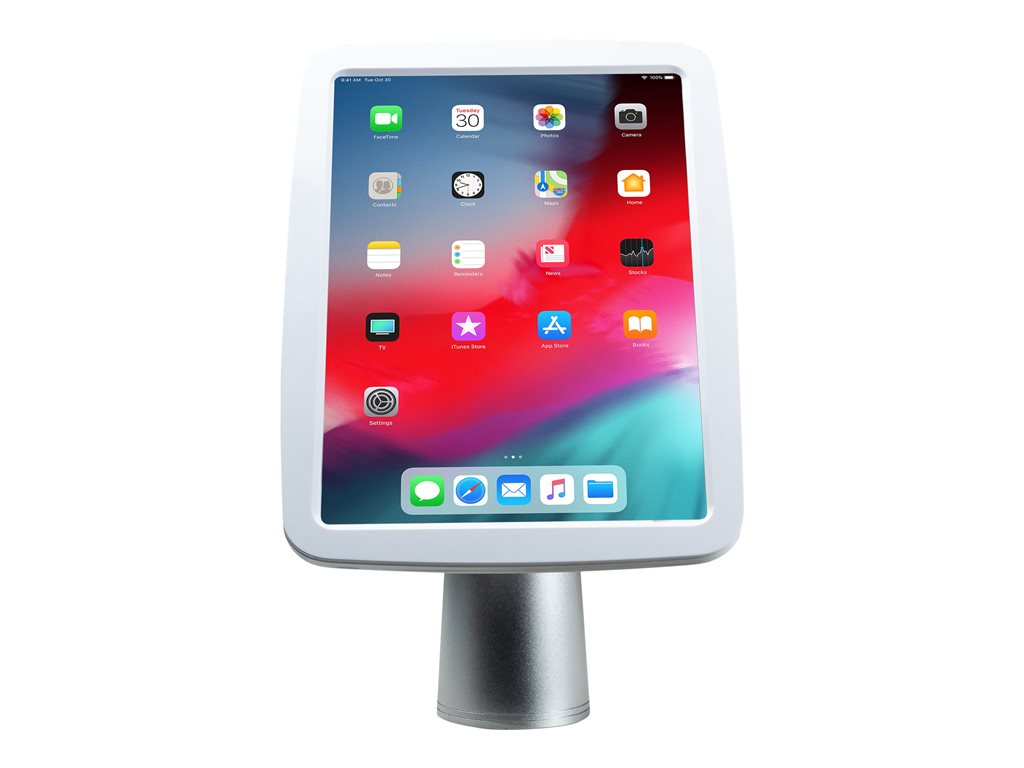 CTA Digital Locking Ultra-Modern Rotating Table Stand - Stand - for tablet - lockable - aluminum - desktop - for Apple
