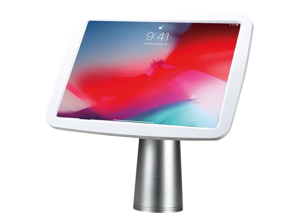CTA Digital Locking Ultra-Modern Rotating Table Stand - Stand - for tablet - lockable - aluminum - desktop - for Apple