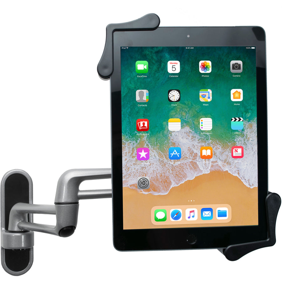 CTA Digital PAD-ATWM Wall Mount for Tablet PC, iPad mini, iPad Air, iPad Pro - Silver